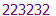 223232